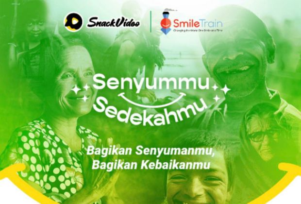 Snackvideo Gandeng SmileTrain Indonesia dalam Program #SenyummuSedekahmu