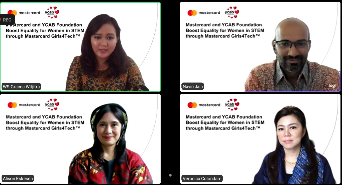 Mastercard-YCAB Foundation Dorong Kesetaraan Gender di Bidang STEM