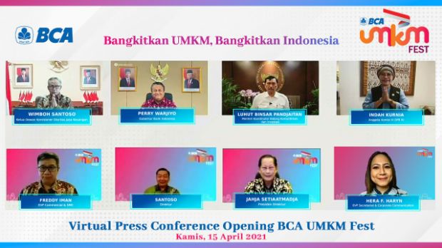 Festival Virtual BCA UMKM Fest Diikuti Ribuan UMKM