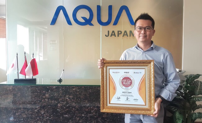 Upaya Aqua Japan Jadi Merek Pilihan Konsumen