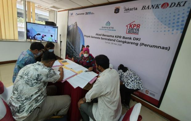 Bank DKI Realisasikan Kredit DP 0 Rupiah per April Rp198,8 Miliar