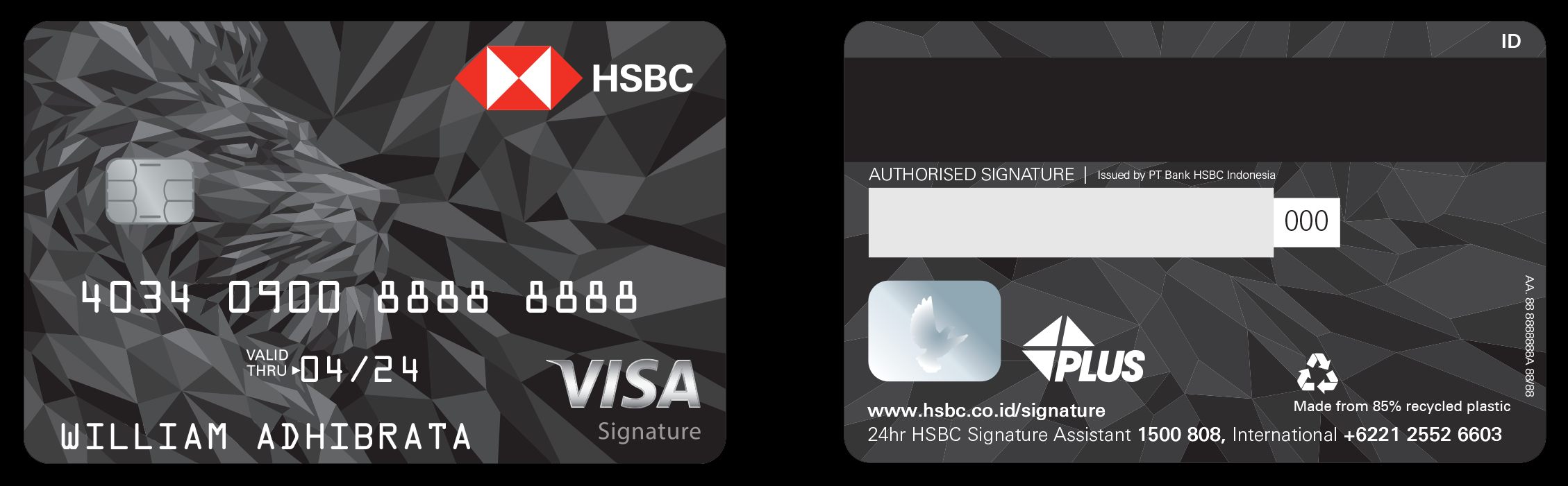 HSBC Ganti Kartu Kredit dan Debit ke Bahan Daur Ulang