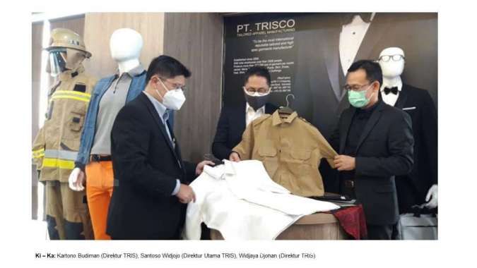 Trisula International Ekspor Garmen di Masa Pandemi