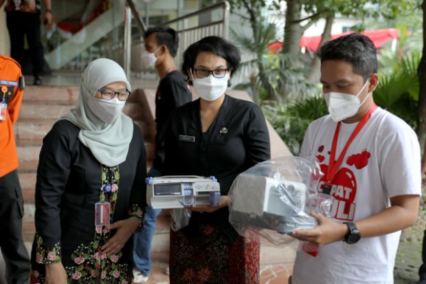 SiCepat Ekspres Salurkan Bantuan Covid-19 ke Pemprov Jakarta