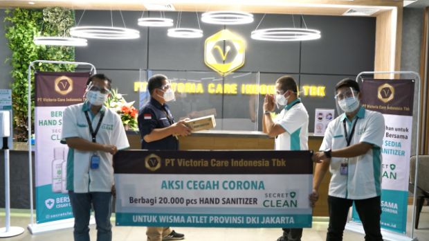 Victoria Care Indonesia Dukung Pemerintah Tekan Penularan Covid-19