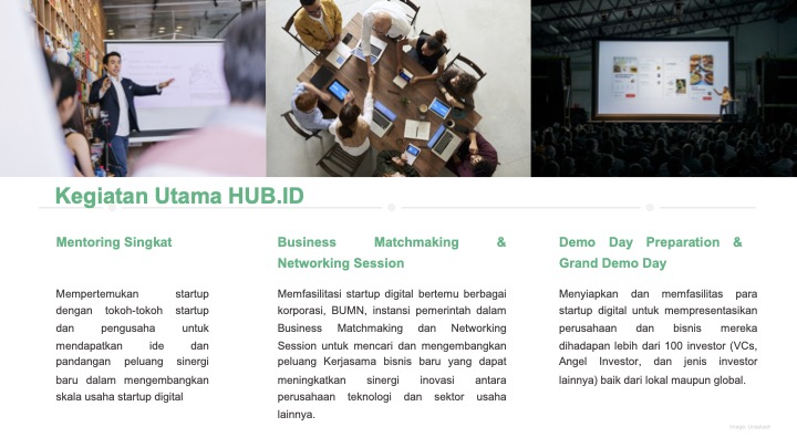 Hub.id Fasilitasi Startup Digital Gaet Investor
