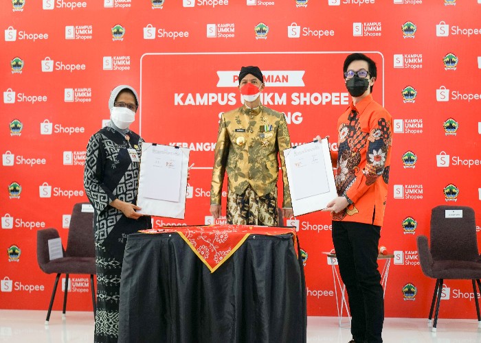 Shopee Resmikan Kampus UMKM di Semarang