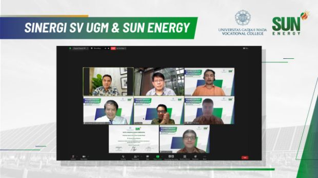 Sinergi Sekolah Vokasi UGM dan SUN Energy Kembangkan Teknologi Panel Surya