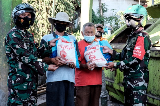 Barito Pacific Donasikan 1000 Ton Beras ke Jawa Tengah