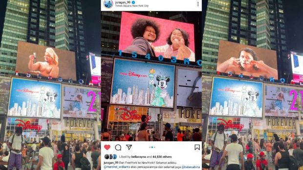 Iklan Brand Ambassador MS Glow for Men Terpampang di New York Times Square