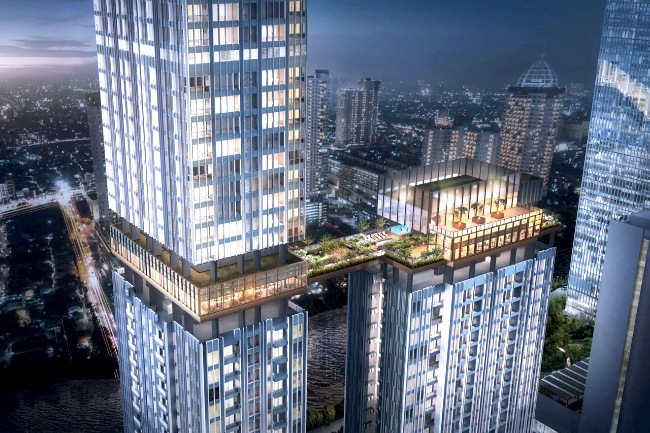 Intiland Development Targetkan Serah Terima Apartemen Fifty Seven Promenade Kuartal III/2022