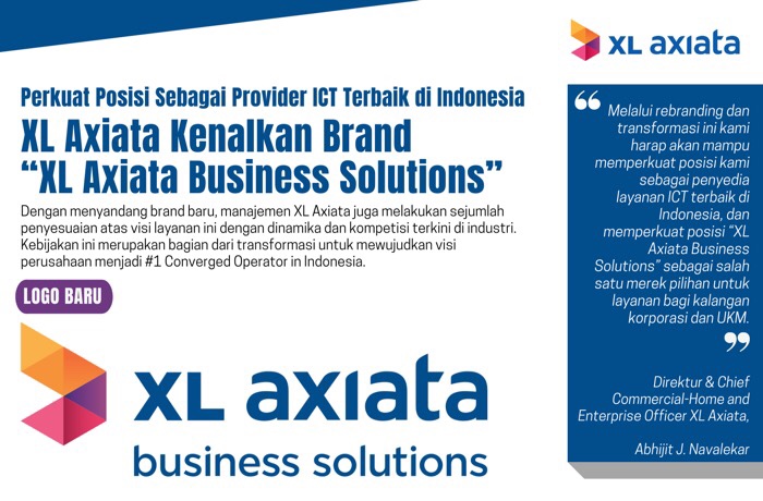 Rebranding XL Axiata Business Solutions, Upaya Perkuat Posisi Layanan ICT