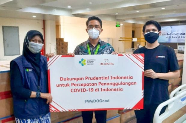 Prudential Indonesia Donasi Ribuan Peralatan Medis ke Rumah Sakit
