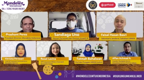 Mondelēz Indonesia Ajak UMKM agar Kreatif Kembangkan Bisnis Kuliner Kekinian