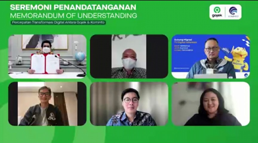 Kolaborasi Gojek & Kominfo Percepat Transformasi Digital Indonesia