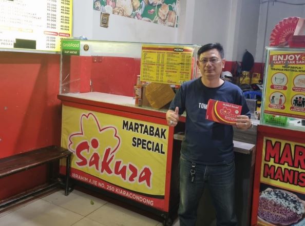 Martabak Sakura Dipesan 7 Juta Kali di Platform Online
