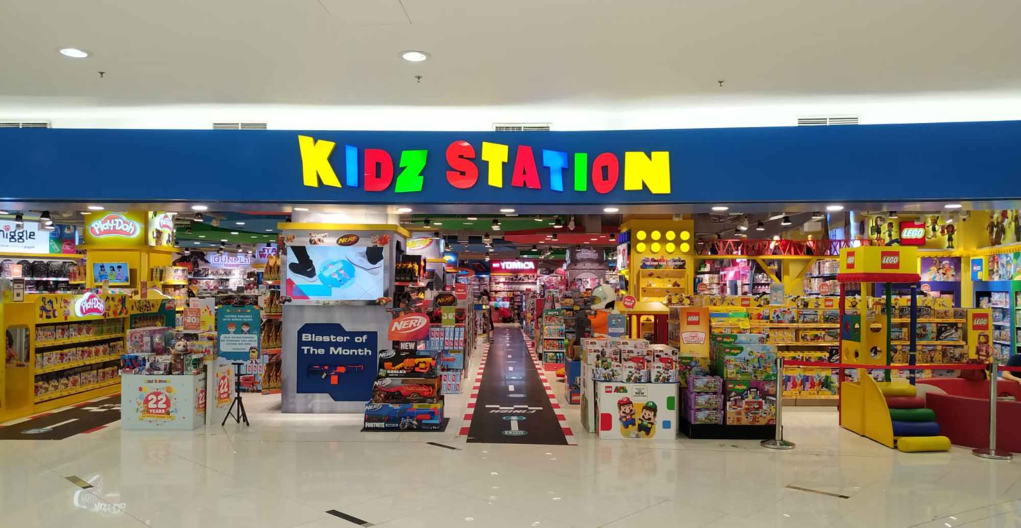 Kidz Station Donasi 5.000 Mainan di HUT ke-22