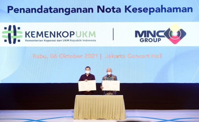Kemenkop UKM dan MNC Group Pacu Transformasi Digital UMKM