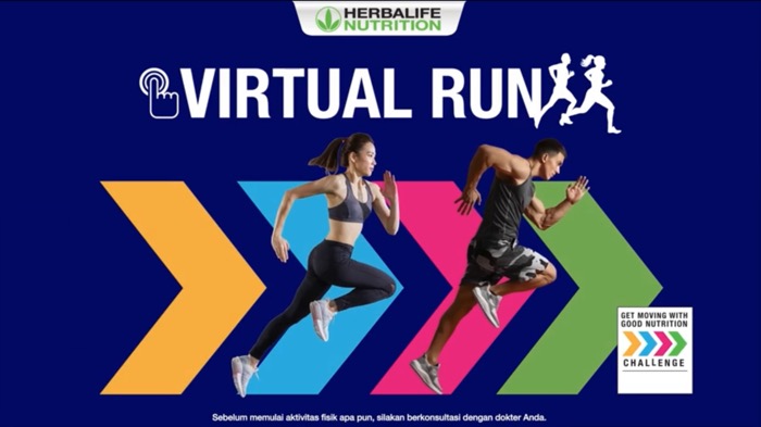 Pesan Penting di Herbalife Nutrition Virtual Run 2021