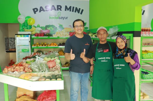 Kedai Sayur Menyediakan Pasar Mini Berbasis Teknologi