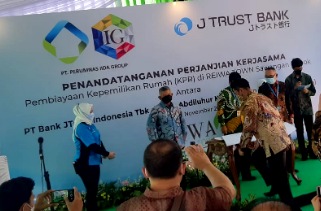 JTrust Bank Dukung Pembiayaan KPR Reiwa Town