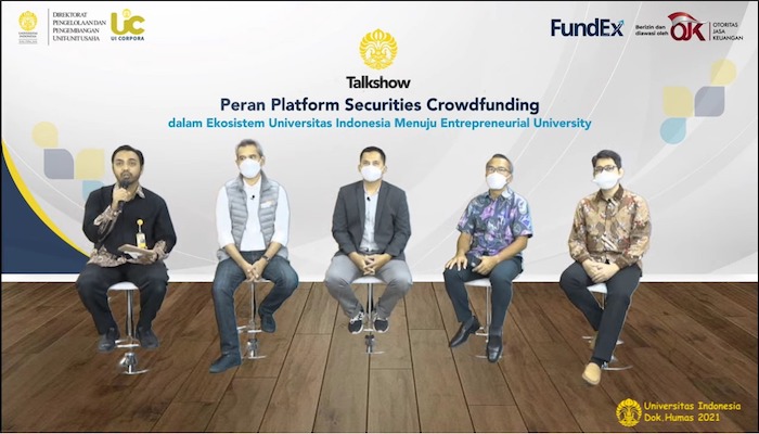 Startup Berbasis Securities Crowdfunding Binaan UI