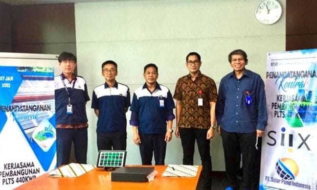 Projek PLTS Atap Pertama Siix EMS Indonesia di KIIC Karawang