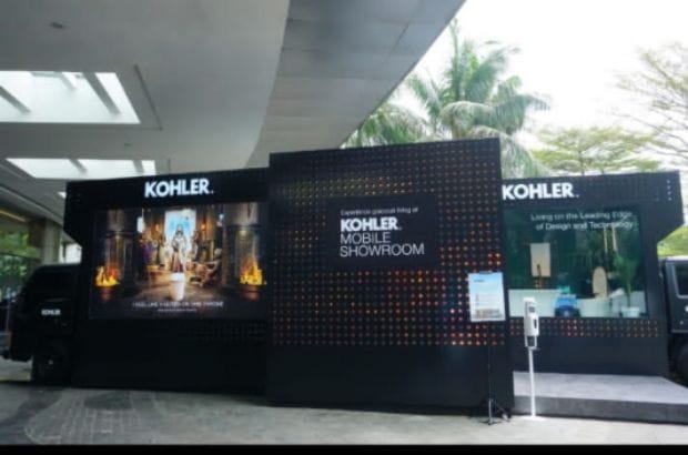 Mobile Showroom Kohler Lebih Dekat dengan Pengunjung di Mal-mal Premium