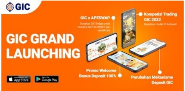 GIC Mobile App Pelopori Super App Trading Pertama di Indonesia