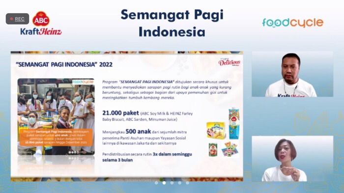 Heinz ABC Indonesia Bantu Sarapan Bergizi bagi Anak-anak Kurang Mampu