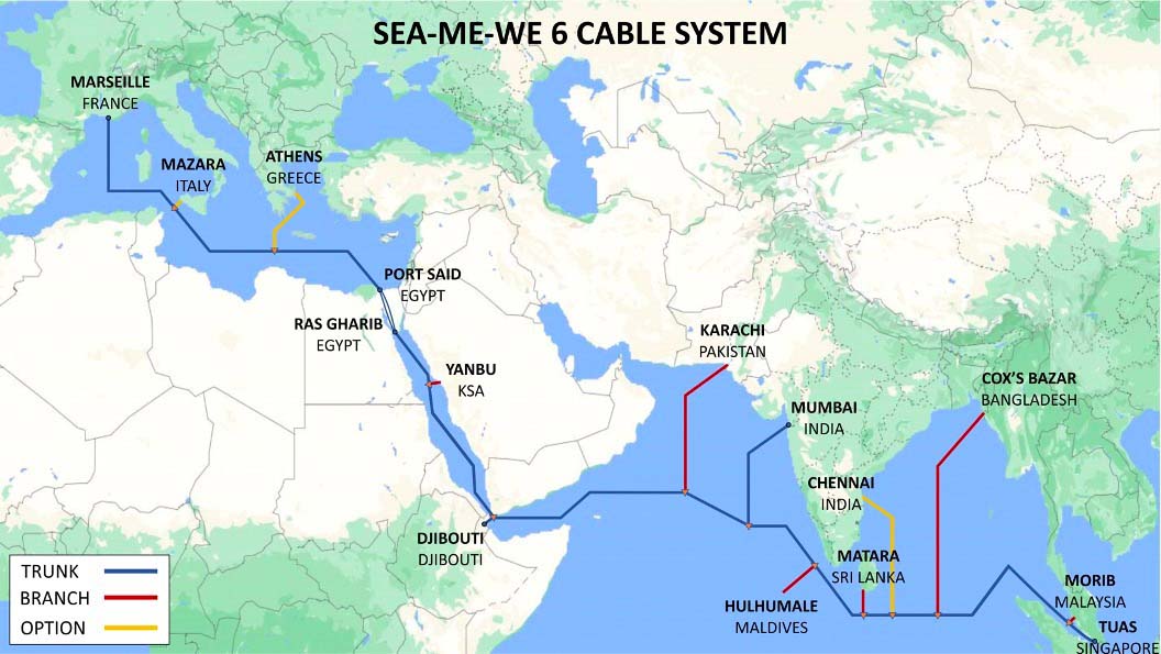 TelkomGroup Siap Gelar Kabel Laut Internasional Asia Tenggara-Eropa