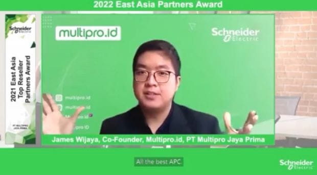 Multipro.id Diganjar East Asia Top Reseller dari APC by Schneider Electric