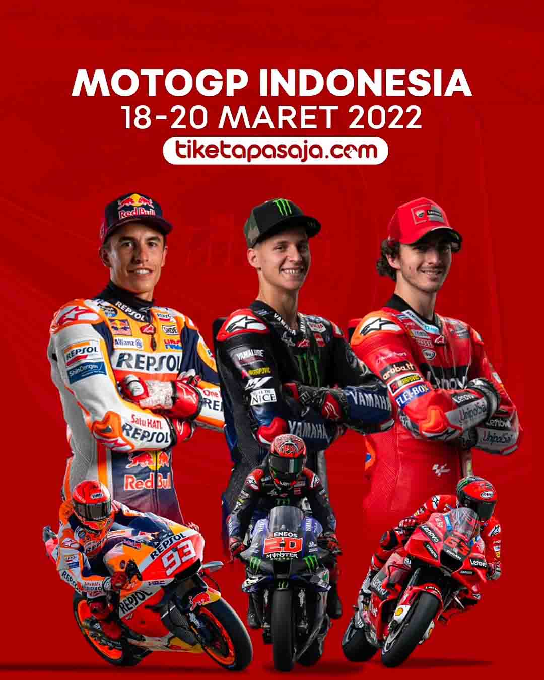 Hingga Hari Terakhir, Tiket MotoGP di Tiketapasaja.com Kian Laris