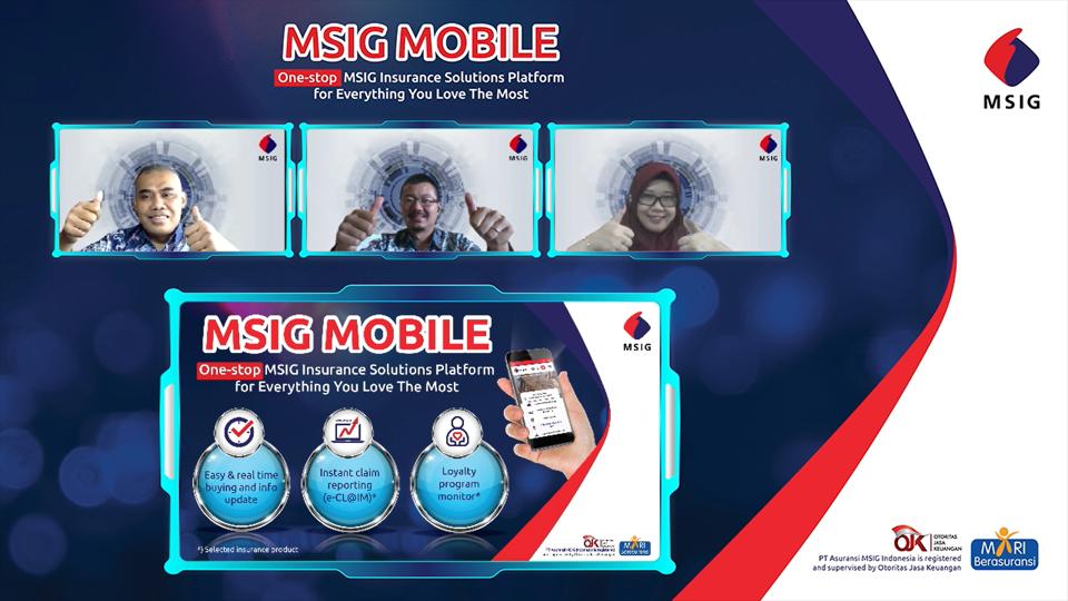 MSIG Mobile Permudah Nasabah Mengakses Kebutuhan Asuransi