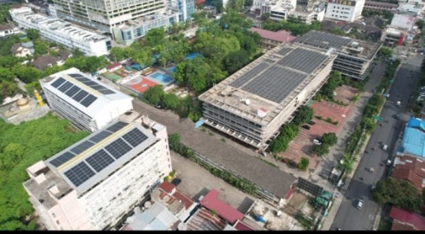 SUN Energy Kembangkan Sistem PLTS Atap di HKBP Nommensen