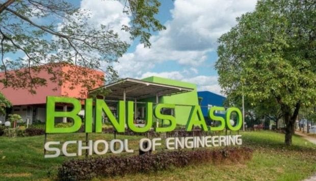 BINUS Aso School of Engineering Berkonsep Lingkungan Interaktif Ala Jepang