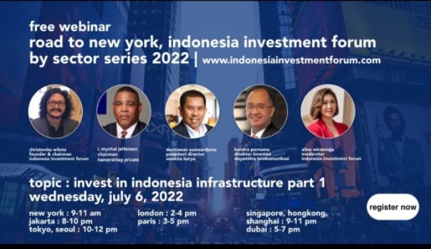 New York Indonesia Investment Forum By Sector Series Dorong Masuknya Investor