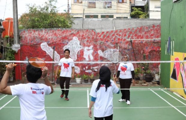 Nippon Paint Donasikan 390 Kg Nippon Sportskote untuk Revitalisasi 10 Lapangan Olahraga