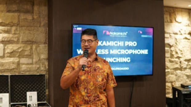 Inti Megah Swara Pasarkan Rangkaian Nakamichi Wireless Microphone