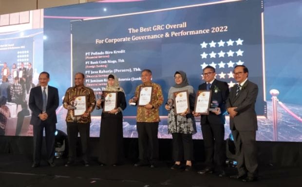 Puluhan Perusahaan Diganjar GRC & Performance Excellence Award 2022