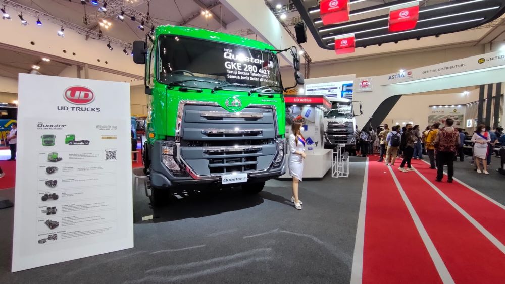 Quester Euro 5 Jadi Andalan UD Trucks di GIIAS 2022