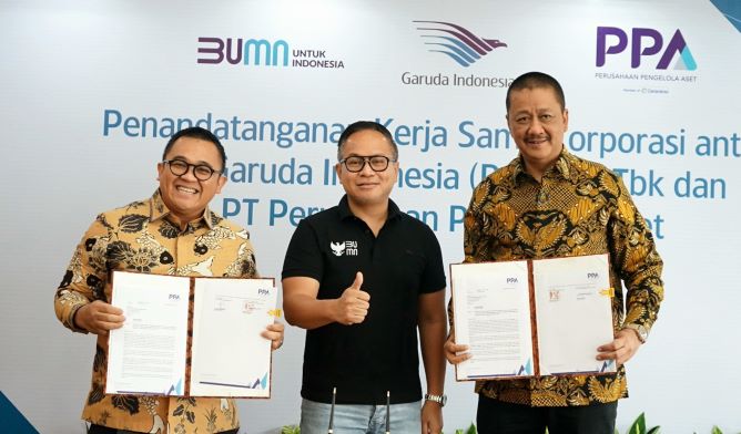 PPA dan Garuda Indonesia Berkolaborasi Mengoptimalisasi Restorasi Armada