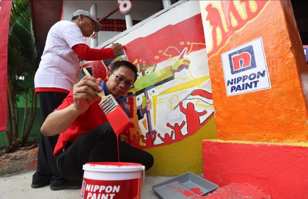 Nippon Paint Mengecet 18.189 Gapura Merah Putih di Seluruh Indonesia
