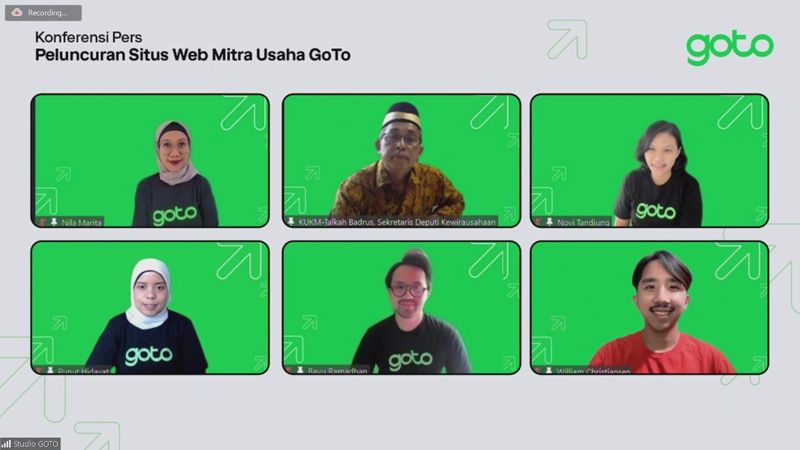 Website Mitra Usaha untuk Berdayakan Jutaan Mitra Goto