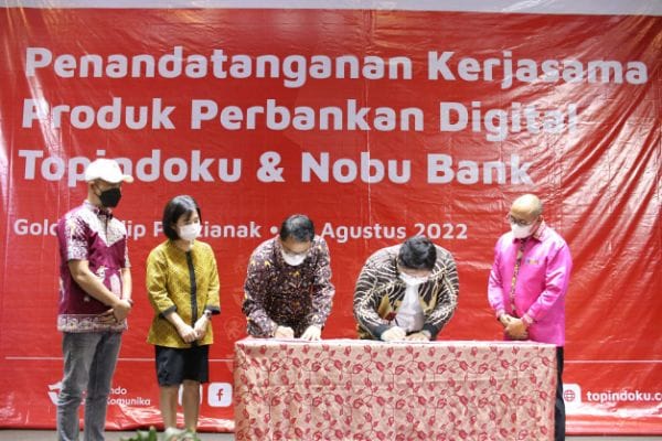 Nobu Bank Berikan Permodalan untuk Toko Kelontong dan Pulsa di Jaringan Topindoku
