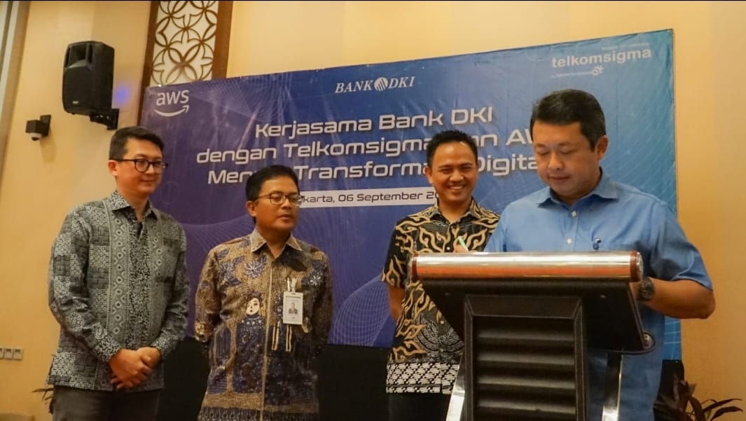 Gandeng AWS Indonesia dan Telkomsigma, Bank DKI Perkuat Transformasi Layanan Digital