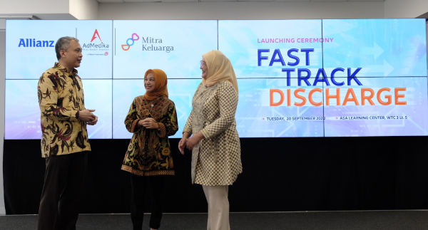 Gandeng AdMedika dan Mitra Keluarga, Allianz Perkenalkan Layanan Fast Track Discharge 