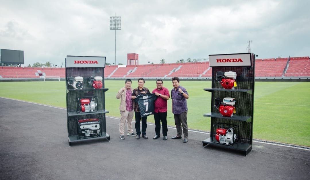 Honda Power Products Indonesia Dukung Fasilitas Bali United