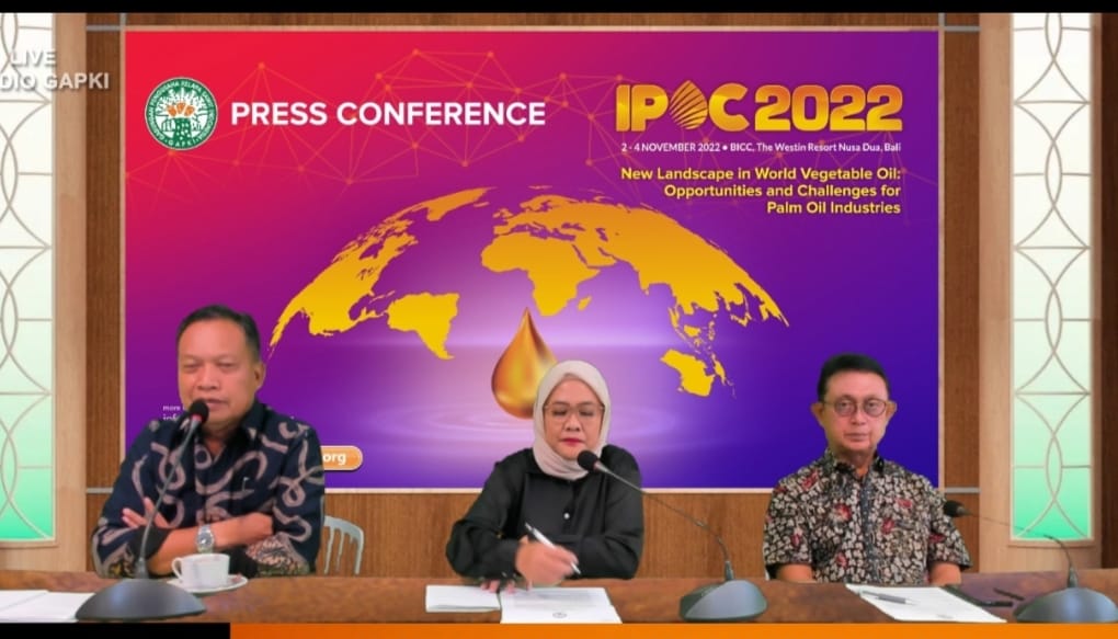 Konferensi Sawit IPOC 2022 yang Digelar GAPKI Bidik 1.000 Partisipan