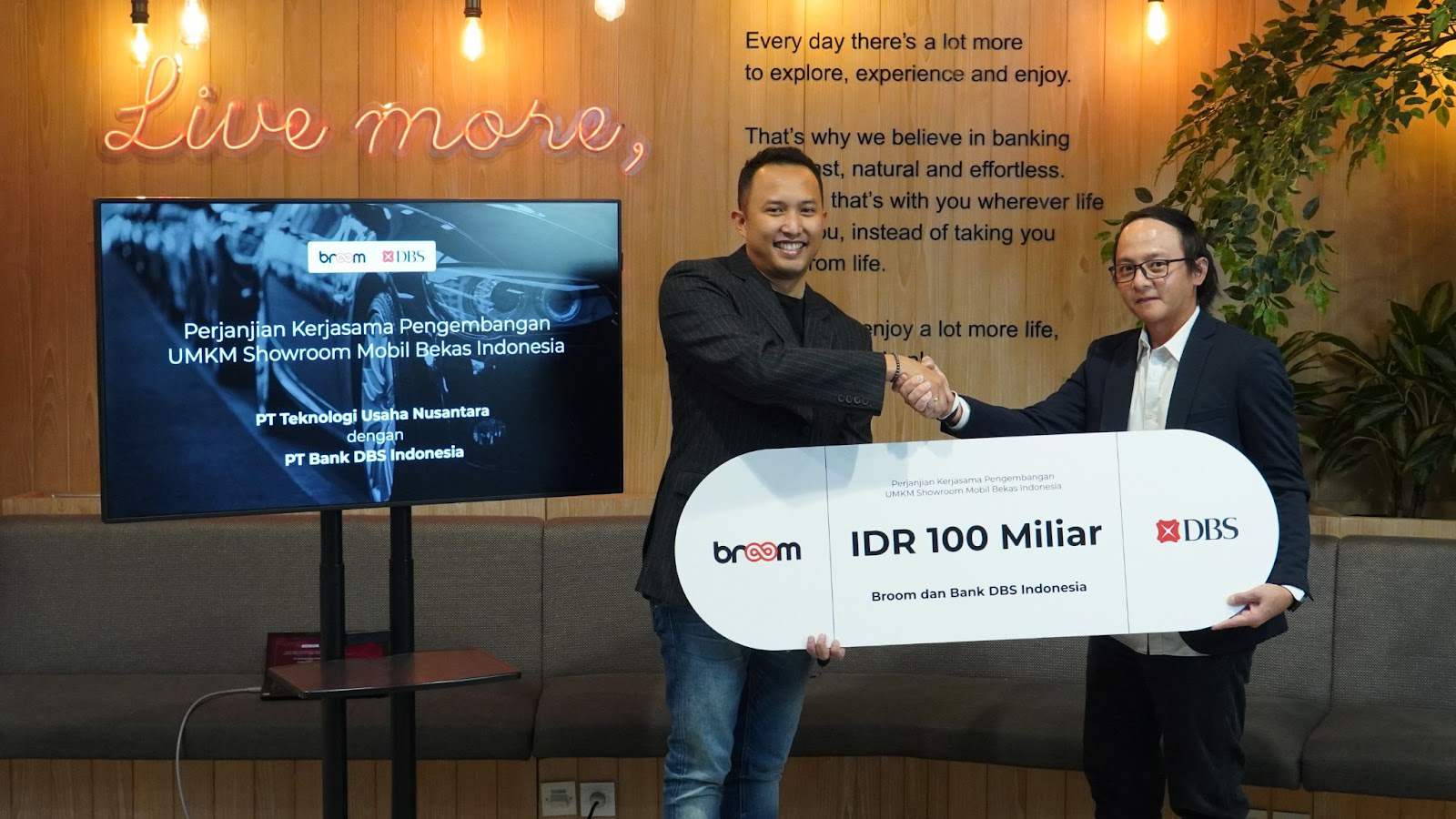 Startup Broom Dapat Kucuran Kredit Rp100 Miliar dari DBS